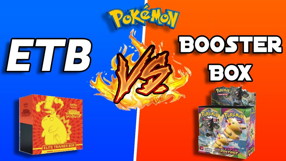 Pokémon Booster Box vs. Elite Trainer Box: Which Should You Buy?