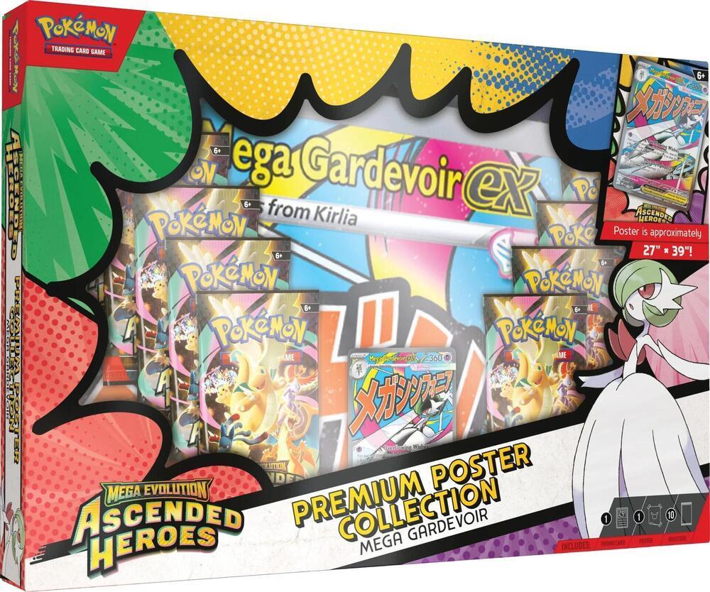 Pokemon Mega Evolution Premium Poster Collection