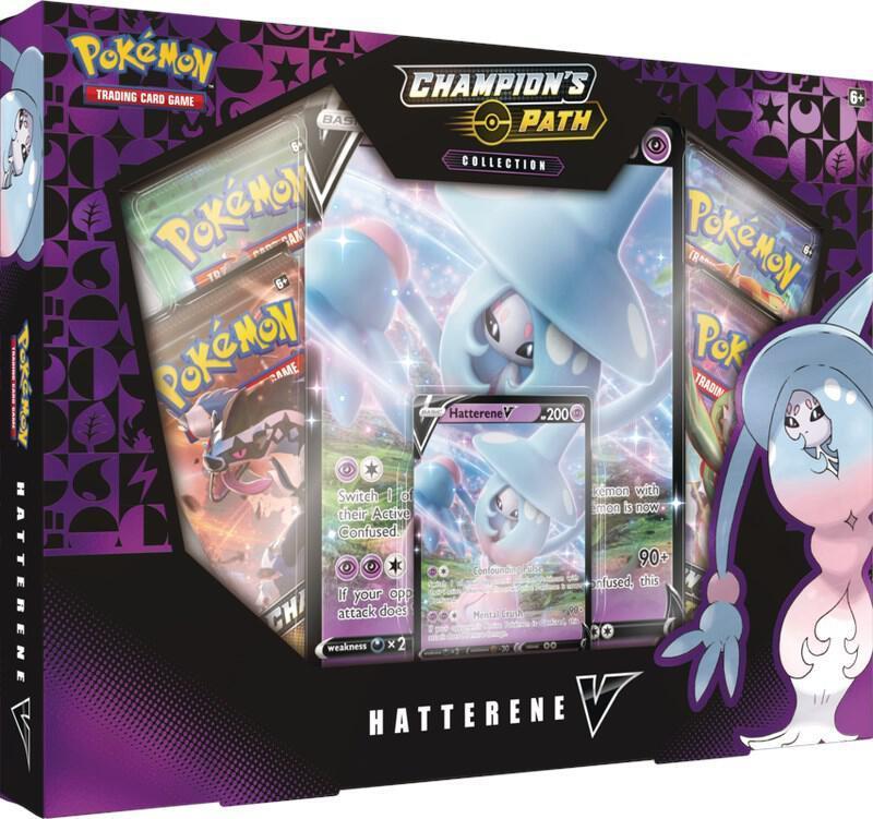 Pokemon Champions Path Hatterene V Collection Box