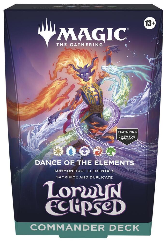 Magic the Gathering Lorwyn Eclipsed Dance of the elements Commander Deck