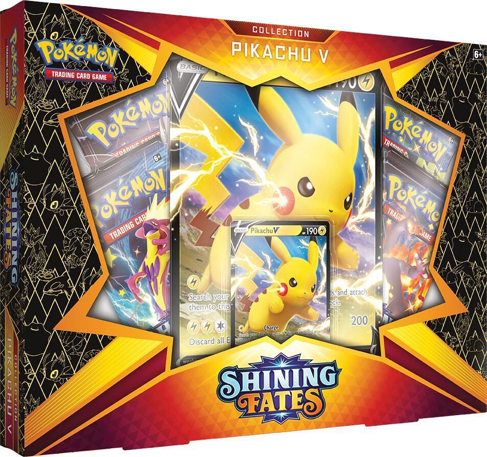 Pokemon Shining Fates Collection Pikachu V Box