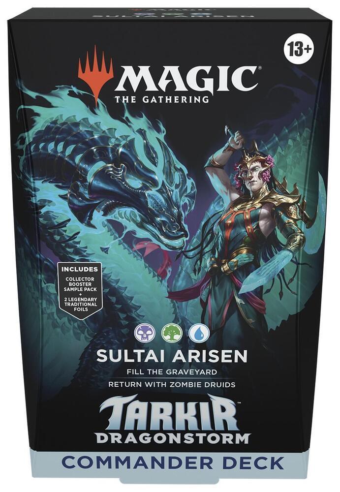 Magic the Gathering Tarkir: Dragonstorm Commander Deck Sultai Arisen
