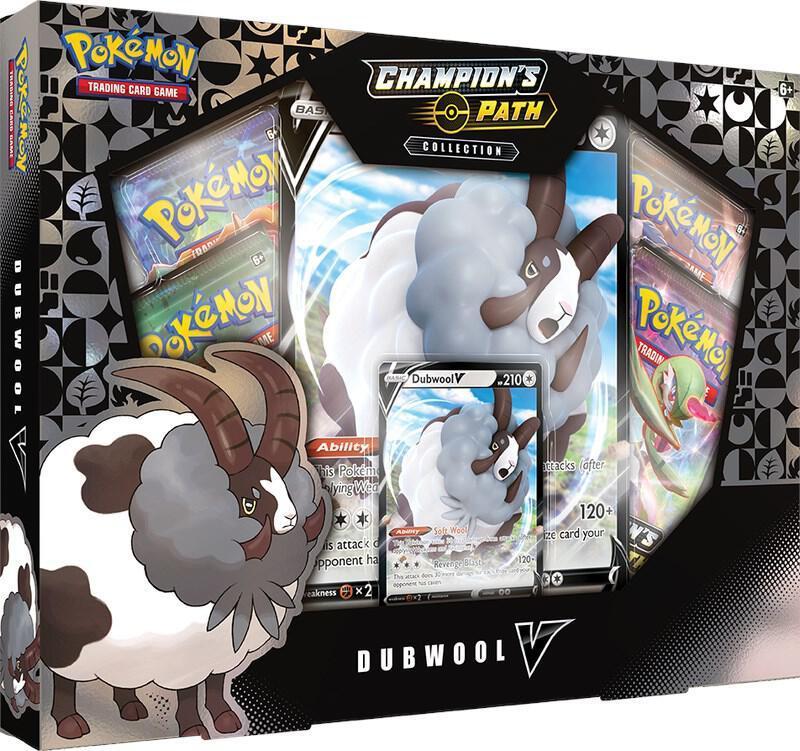 Pokemon Champion's Path Dubwool V Collection