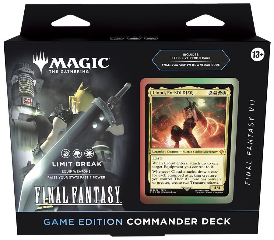 FINAL FANTASY Commander Deck - FINAL FANTASY VII Limit Break (Game Edition) - Commander: FINAL FANTASY (FIC)