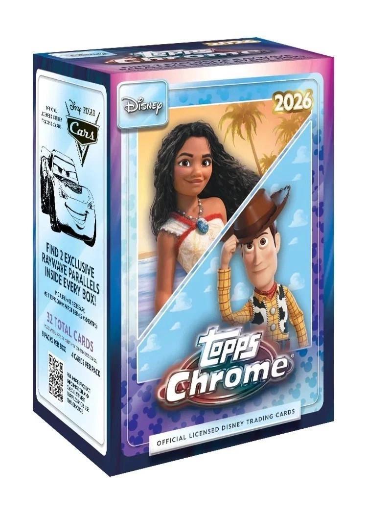 Topps Chrome Disney 2026 Value Box