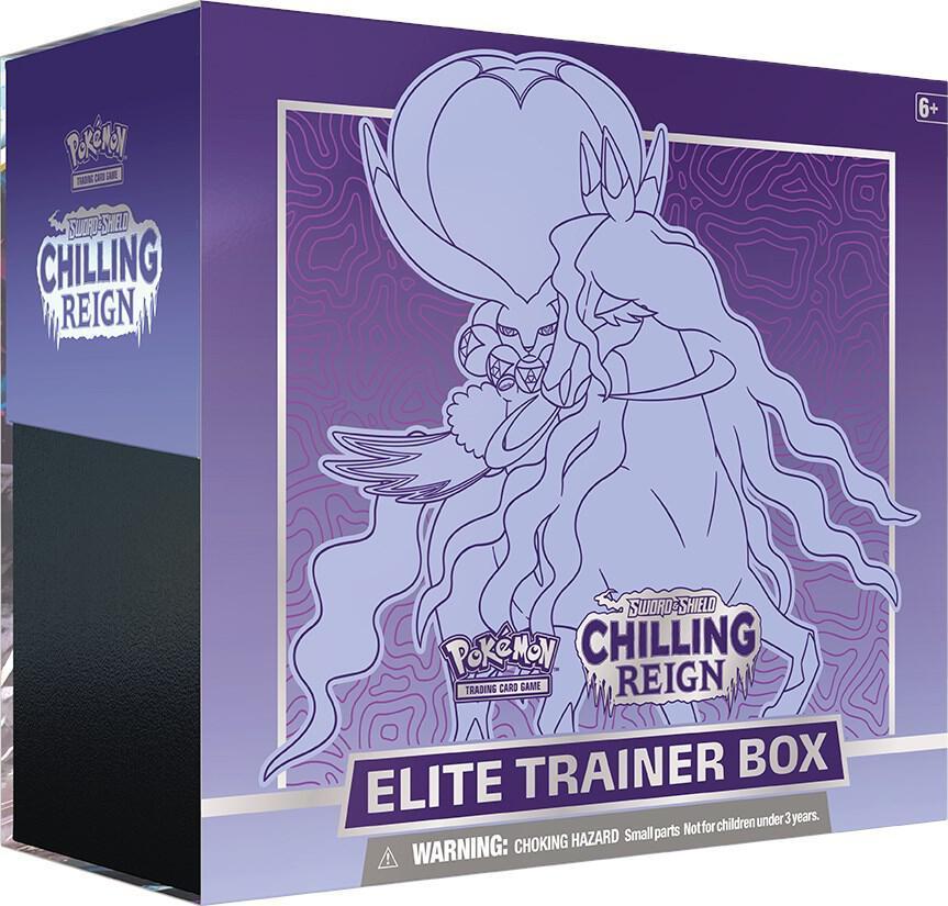 Pokemon Chilling Reign (Shadow Ryder) Elite Trainer Box ETB