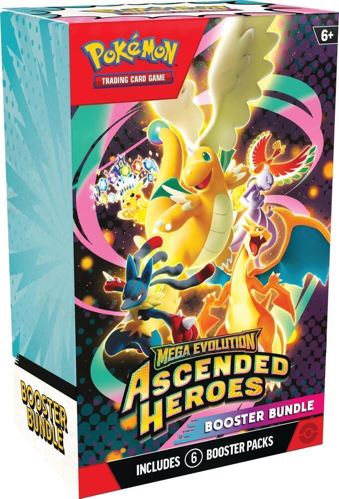 Pokemon Ascended Heroes Booster Bundle 6pk