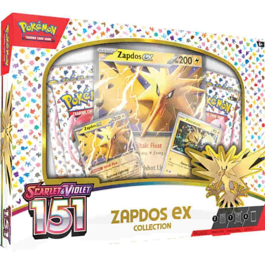 Pokemon Zapdos 151 Collection Ex Box