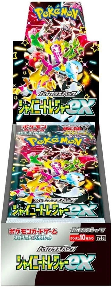 Pokémon TCG Scarlet & Violet Shiny Treasure ex SV4a Japanese Booster Box