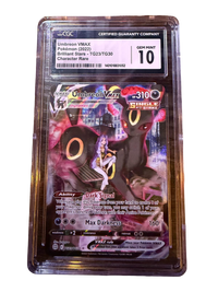 2022 Pokémon Brilliant Stars Umbreon VMAX TG23/TG30 Character Rare CGC 10 GEM MINT